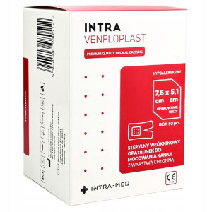 Venfloplast Do Mocowania Kaniul 7,6 X5,1cm 50szt