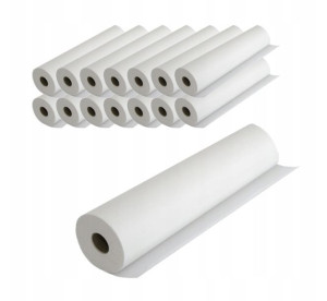 Podkład biały włóknina 4 rolki 80cm x 50m fizelina
