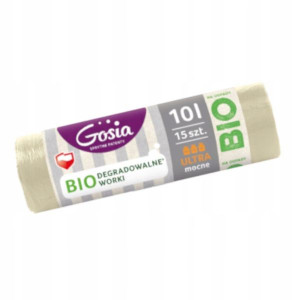 Gosia worki BIO Białe 10 l