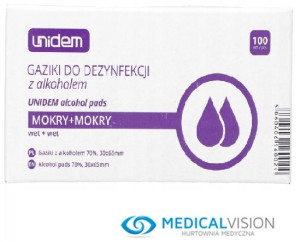Gaziki Do Dezynfekcji Mokry + Mokry