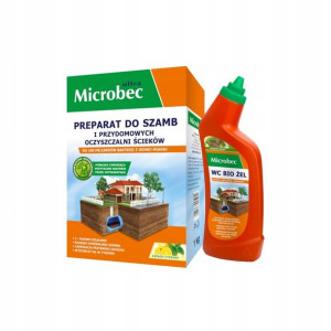 Microbec ULTRA Bakterie DO SZAMB 1kg + WC BIO ŻEL