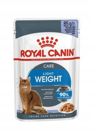 ROYAL CANIN FCN Light Weight Care galareta 12x85g