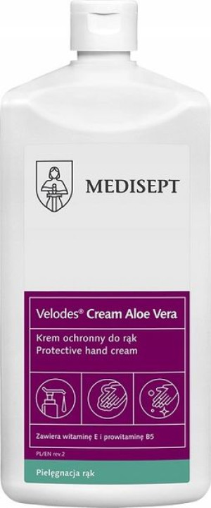 MEDISEPT krem do rąk Velodes CREAM ALOE VERA 500ml