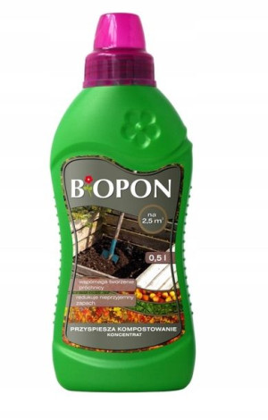 BIOPON KOMPOSTER w PŁYNIE butelka 500ml
