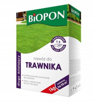 BIOPON NAWÓZ do TRAWNIKA długodziałający gran. 1kg