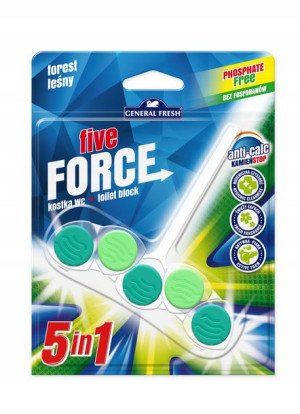 GENERAL KOSTKA do WC koszyk Five Force LAS 1szt.