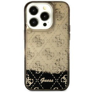 Etui Guess GUHCP14SLC4PSGK Apple iPhone 14 czarny/black hardcase Liquid Gli