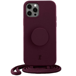 Etui Just Elegance PopGrip Apple iPhone 12/12 Pro classic wine 30033
