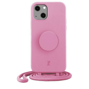 Etui Just Elegance PopGrip Apple iPhone 14 Plus pastelowy różowy/pastel pin