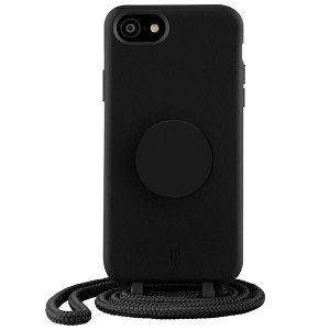 Etui Just Elegance PopGrip Apple iPhone SE 2022/SE 2020/8/7 czarny/black 30