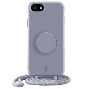 Etui Just Elegance PopGrip Apple iPhone SE 2022/SE 2020/8/7 purpurowy/purpl