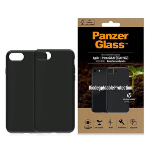 Etui PanzerGlass Biodegradable Case Apple iPhone SE 2022/SE 2020/8/7  czarn