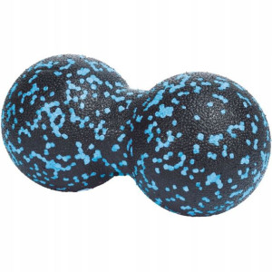 Podwójna piłka do masażu roller crossfit 16x8,5 cm