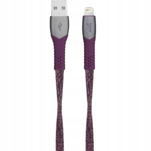 Rivacase Kabel Lightning MFi RD12 1,2m czerwony
