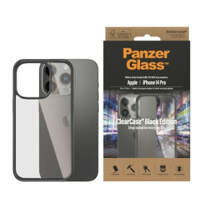 Etui PanzerGlass ClearCase Apple iPhone 14 Pro Antibacterial czarny/black 0
