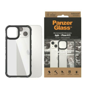 Etui PanzerGlass ClearCase Apple iPhone 14/13 czarny/black Antibacterial Mi