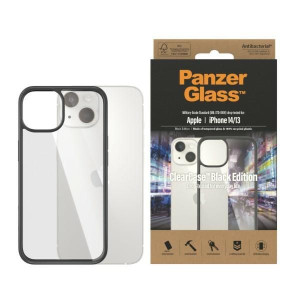 Etui PanzerGlass ClearCase Apple iPhone 14/13 Antibacterial czarny/black 04