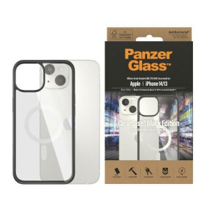 Etui PanzerGlass ClearCase MagSafe Apple iPhone 14/13 Antibacterial czarny/