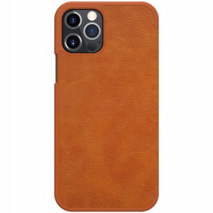 Nillkin Etui Qin Leather Case iPhone 12/12 Pro brą