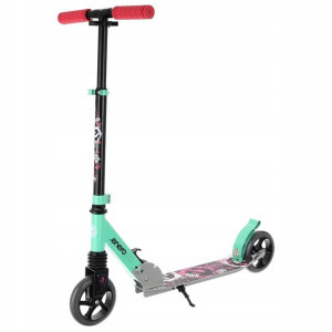 Hulajnoga ENERO PRO KID Girl 145 mm różowo-zielon
