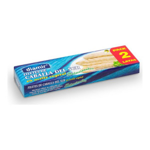 Filety z Makreli Diamir Olej roślinny (2 x 90 g)