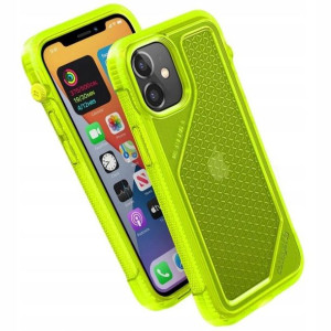 Catalyst Etui Vibe do iPhone 12 Mini żółte przeźro