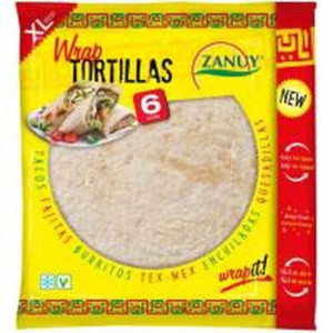 Wheat Tortillas XL Zanuy (Duży) (375 g)