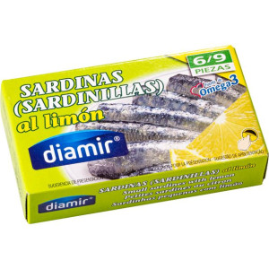 Sardines Diamir 90 g Cytrynowa