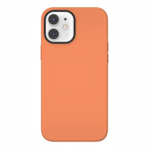 SwitchEasy Etui MagSkin iPhone 12 Mini pomarańczow
