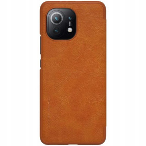 Nillkin Etui Qin Leather Case Xiaomi Mi 11 brązowe