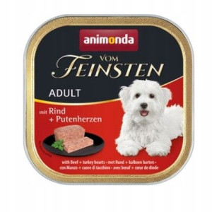 ANIMONDA Vom Feinsten Classic woł. serca indy 150g