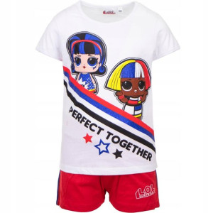 Komplet LOL Koszulka Spodenki 122 LOL t-shirt 7+