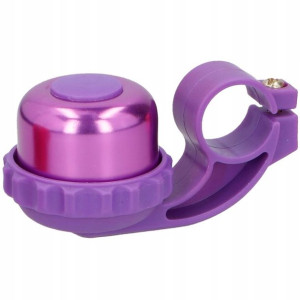 Dzwonek rowerowy śr.48mm Dunlop fioletowy