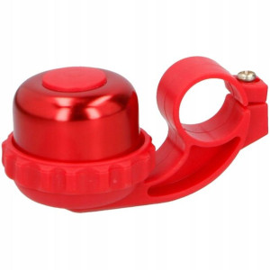 Dzwonek rowerowy śr.48mm Dunlop czerwony