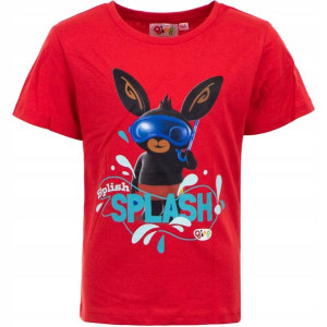 Koszulka T-shirt KRÓLIK BING 110 Bawełna 5+
