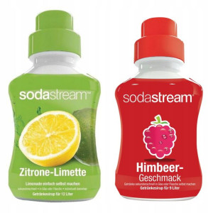 2 Syropy Sodastream Cytryna Limonka Malina