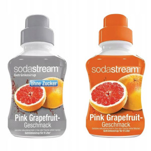 Syropy Sodastream Pink Grejpfrut Zero Grejpfrut