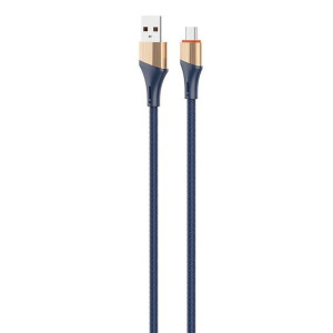 Kabel LDNIO LS631 USB-A/microUSB 1m, 30W (niebieski)