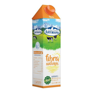 Milk Central Lechera Asturiana Włókno Naturalny (1 L)