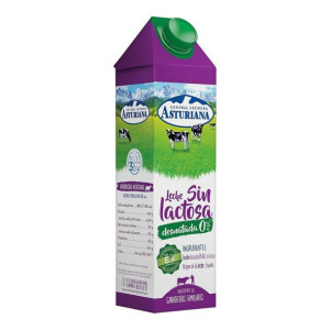 Chude mleko Central Lechera Asturiana Nie zawiera laktozy (1 L)