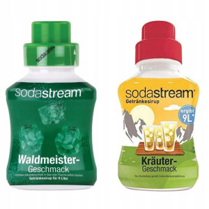 2 X Syrop Sodastream Waldmeister Ziołowy 375 Ml