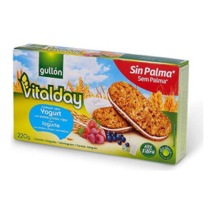 Ciastka Gullón Vitalday Sandwich Czerwone jagody Yogur (220 g)