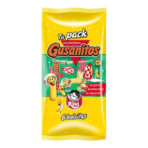 Snacks Risi Gusanitos Kukurydza (6 x 18 g)