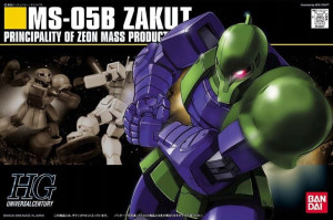 Hguc 1/144 Ms-o5b Zaku I