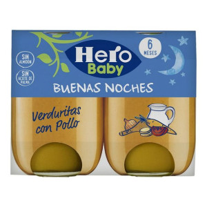 Słoiczek Hero Buenas Noches Verduras Pollo (2 x 190 gr)
