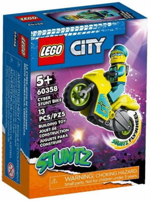 LEGO City 60358 Cybermotocykl kaskaderski