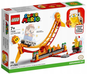 LEGO Super Mario 71416 Przejażdżka po fali lawy -