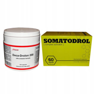Somatodrol + Deca Drolon 200 Na masę i siłę
