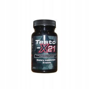 Testo-x21 mocny na masę rzeżbę siła testosteron