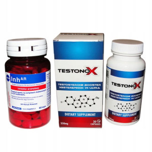 Testonox + Inhar Siła Masa Testosteron